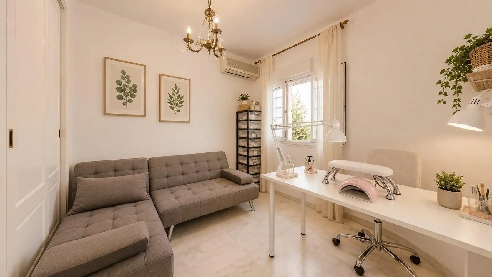 Sala de estar de Casa o chalet en venta en Vícar con Aire acondicionado, Calefacción y Jardín privado