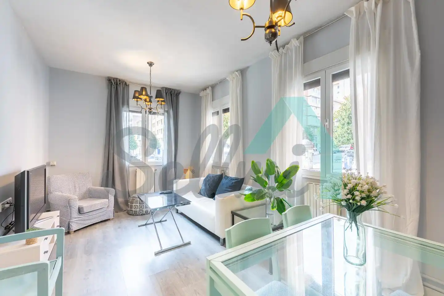 Wohnzimmer von Erdgeschoss zur Miete in Fozaneldi - Tenderina - Ventanielles
