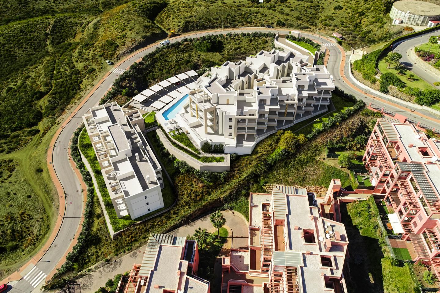 Vista exterior de Pis en venda en Mijas amb Aire condicionat, Calefacció i Jardí privat