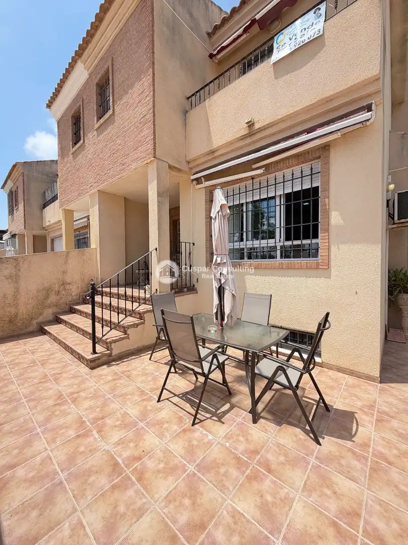 Terraza de Casa adosada en venta en San Pedro del Pinatar con Aire acondicionado, Calefacción y Terraza