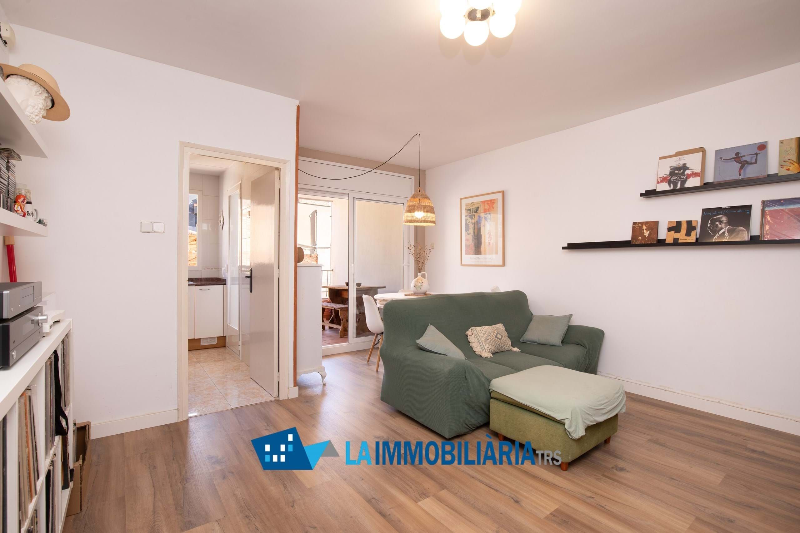 Sala de estar de Piso en venta en Terrassa con Calefacción y Terraza