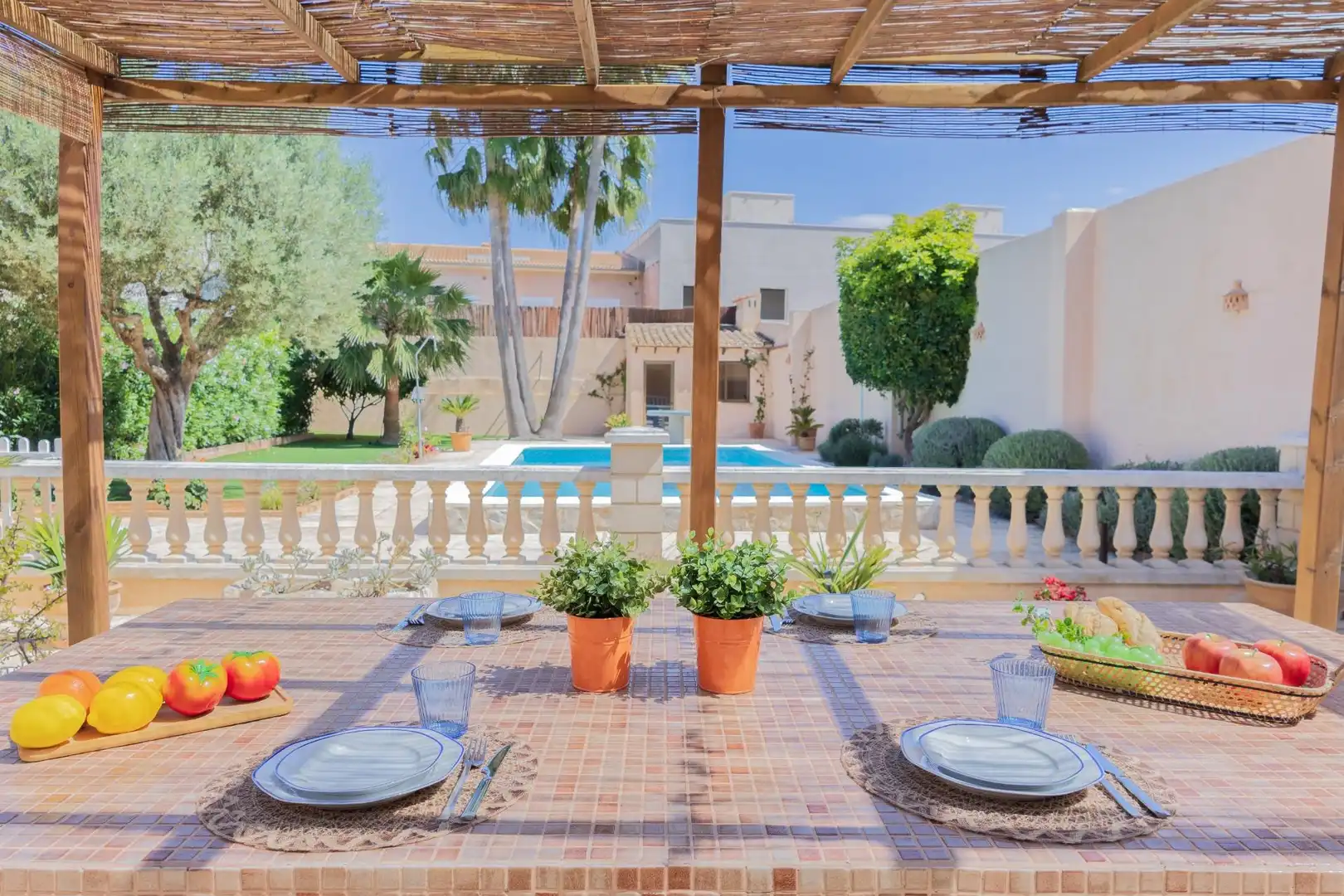 Terraza de Casa o chalet en venta en Ses Salines con Aire acondicionado, Calefacción y Jardín privado