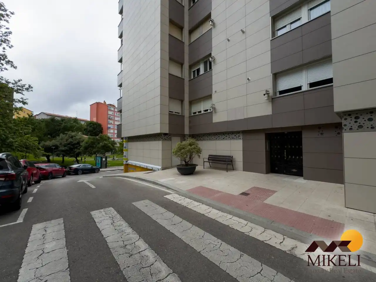 Außenansicht von Wohnung zur Miete in Santander mit Heizung, Terrasse und Möbliert