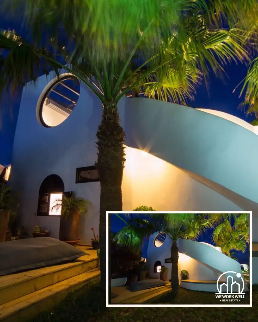 Vista exterior de Casa o xalet en venda en La Oliva amb Aire condicionat, Jardí privat i Parquet