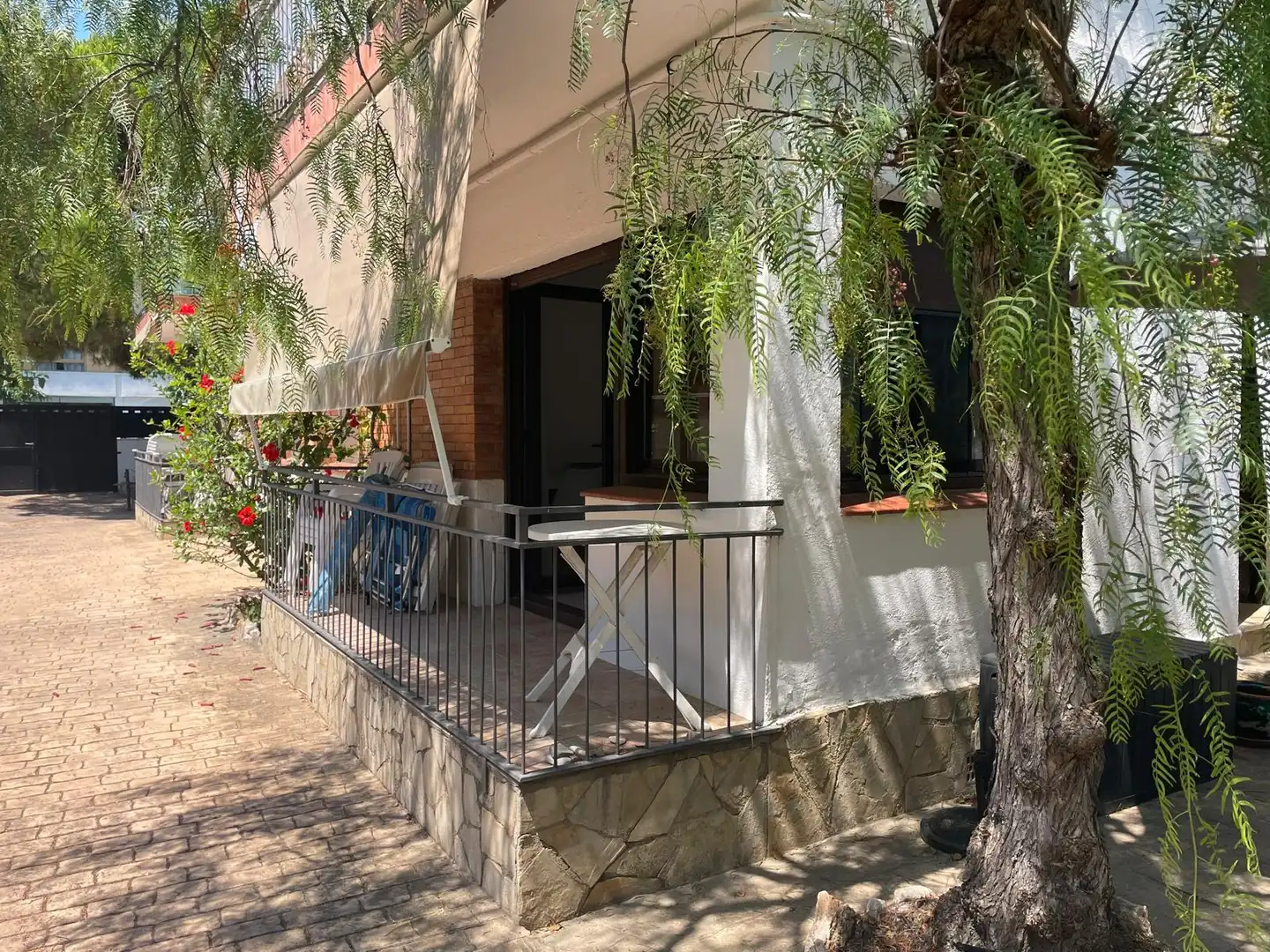 Vista exterior de Planta baja en venta en Altafulla con Aire acondicionado y Terraza