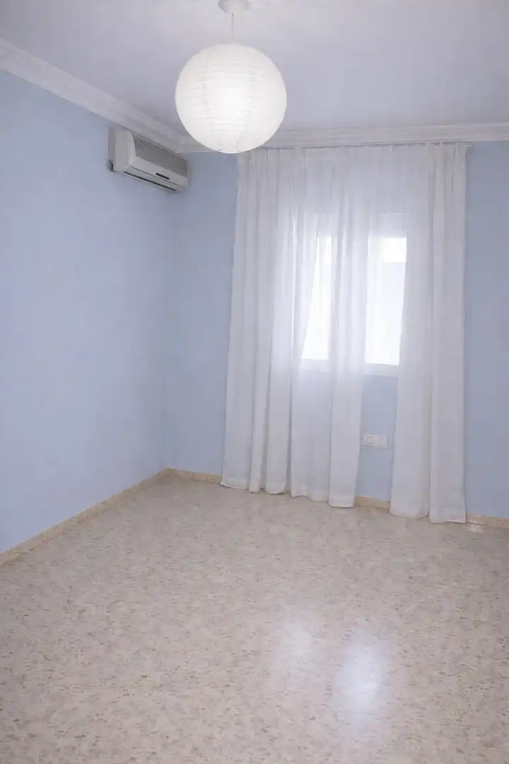 Bedroom of Flat for sale in Fuente de Cantos  with Air Conditioner, Furnished and Balcony