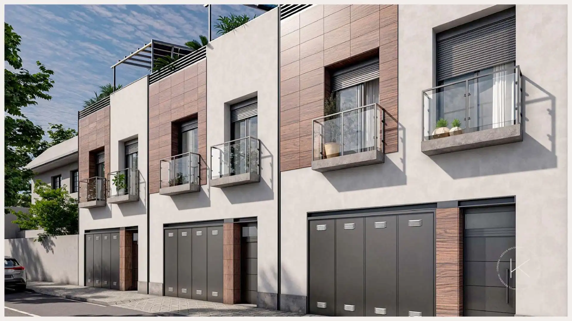 Exterior view of Detached homes for sale in Córdoba  with Terrace and Swimming Pool