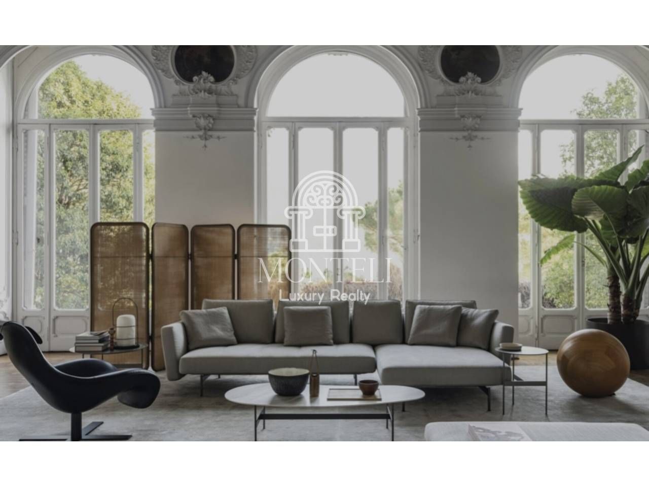 Sala de estar de Piso en venta en  Madrid Capital con Aire acondicionado, Trastero y Amueblado