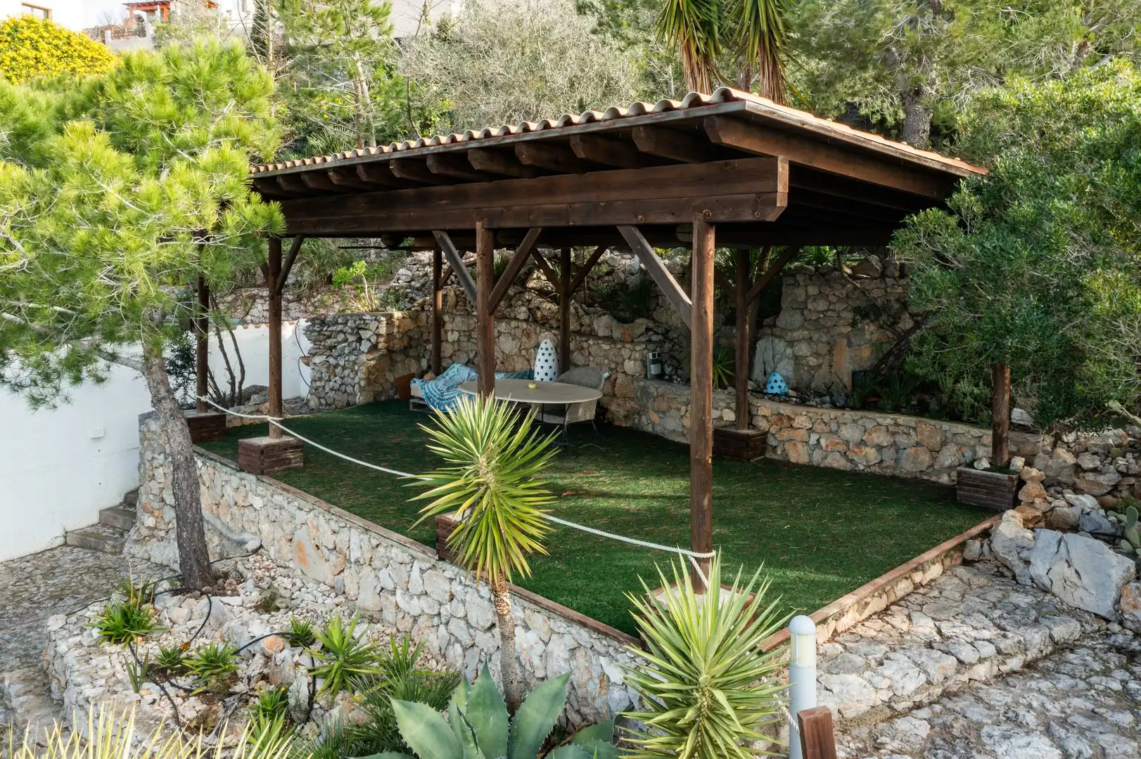 Terrassa de Casa o xalet de lloguer amb opció a compra en Olivella amb Aire condicionat, Calefacció i Jardí privat
