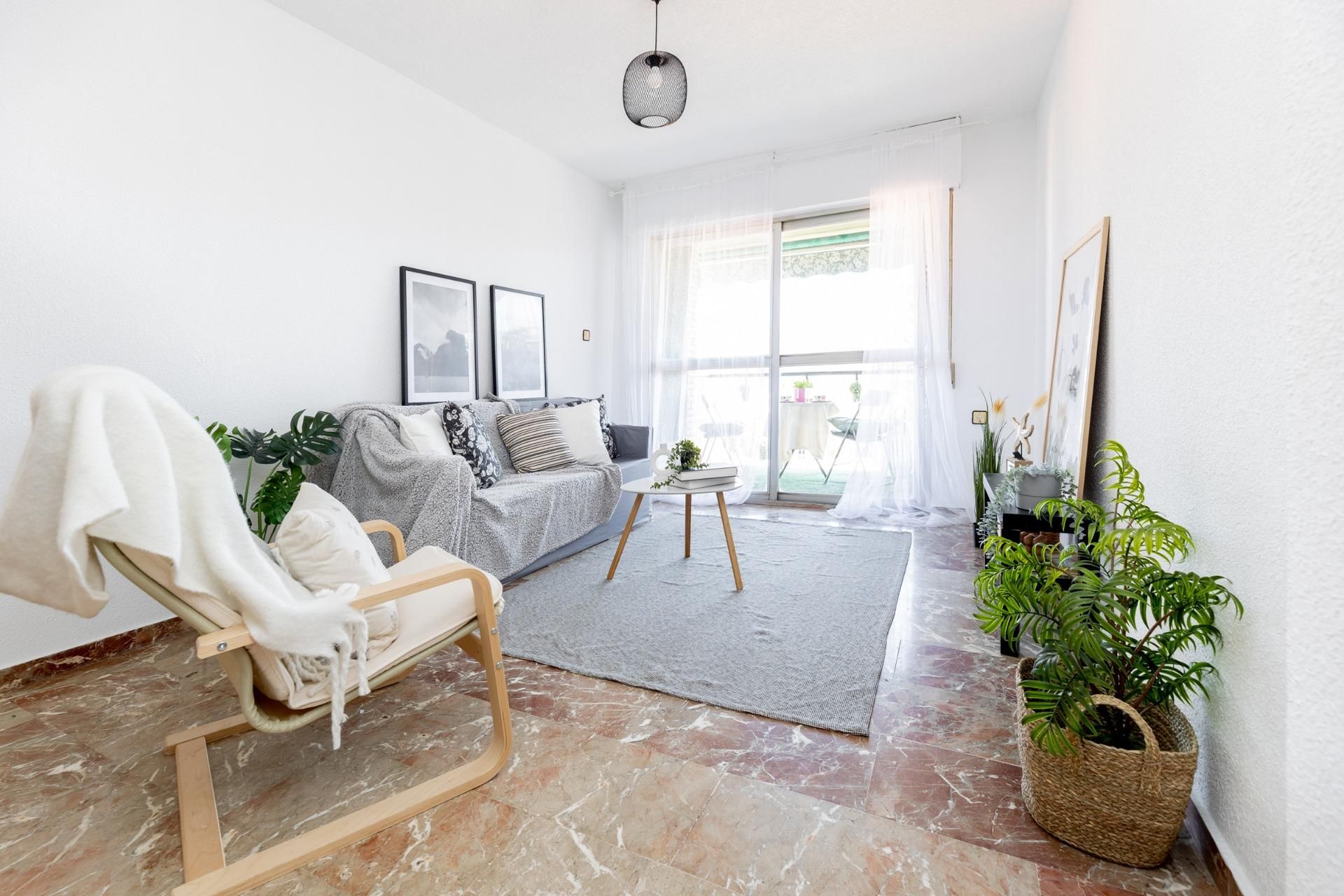Sala d'estar de Àtic en venda en  Granada Capital amb Jardí privat, Terrassa i Balcó