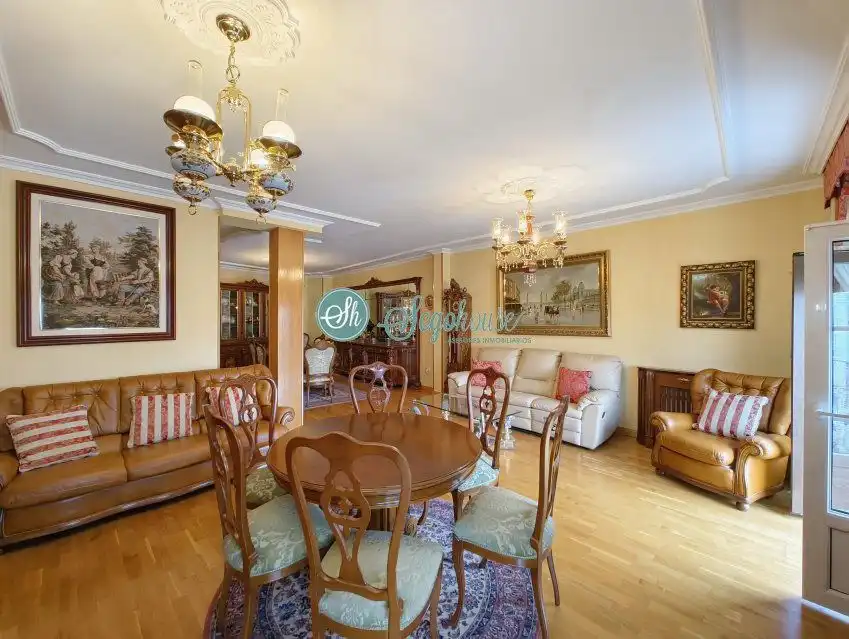 Esszimmer von Wohnung zur Miete in Segovia mit Heizung, Parkett und Möbliert