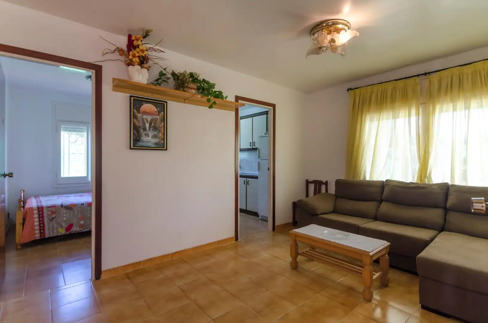 Sala de estar de Casa o chalet en venta en Lloret de Mar con Piscina y Horno