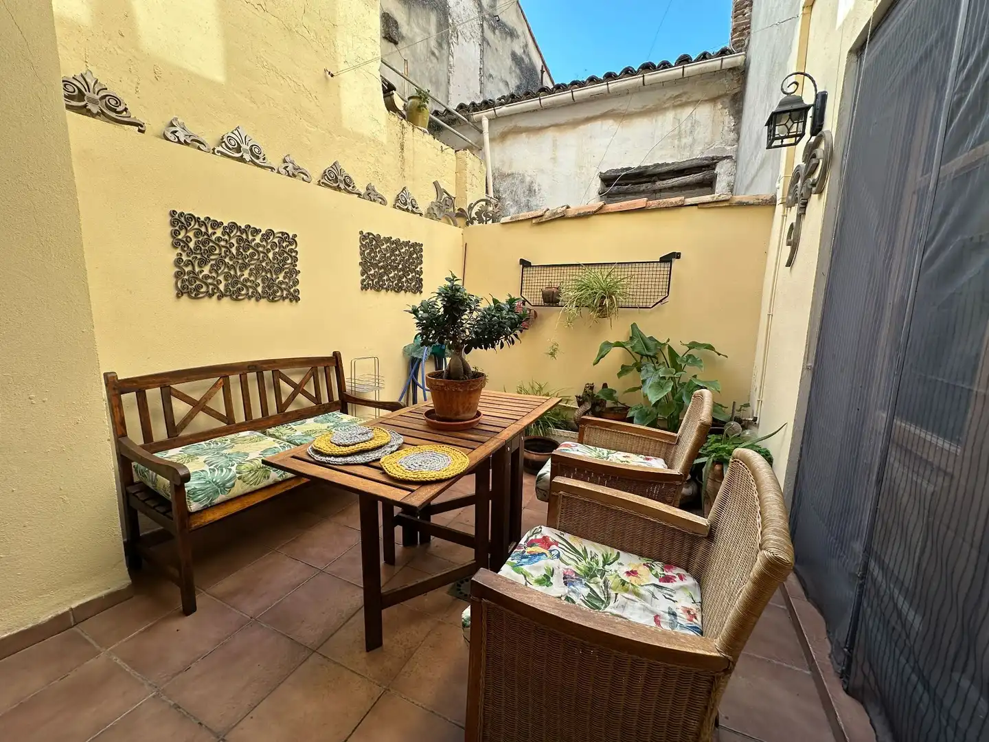 Terrassa de Finca rústica en venda en Albaida amb Aire condicionat, Calefacció i Terrassa