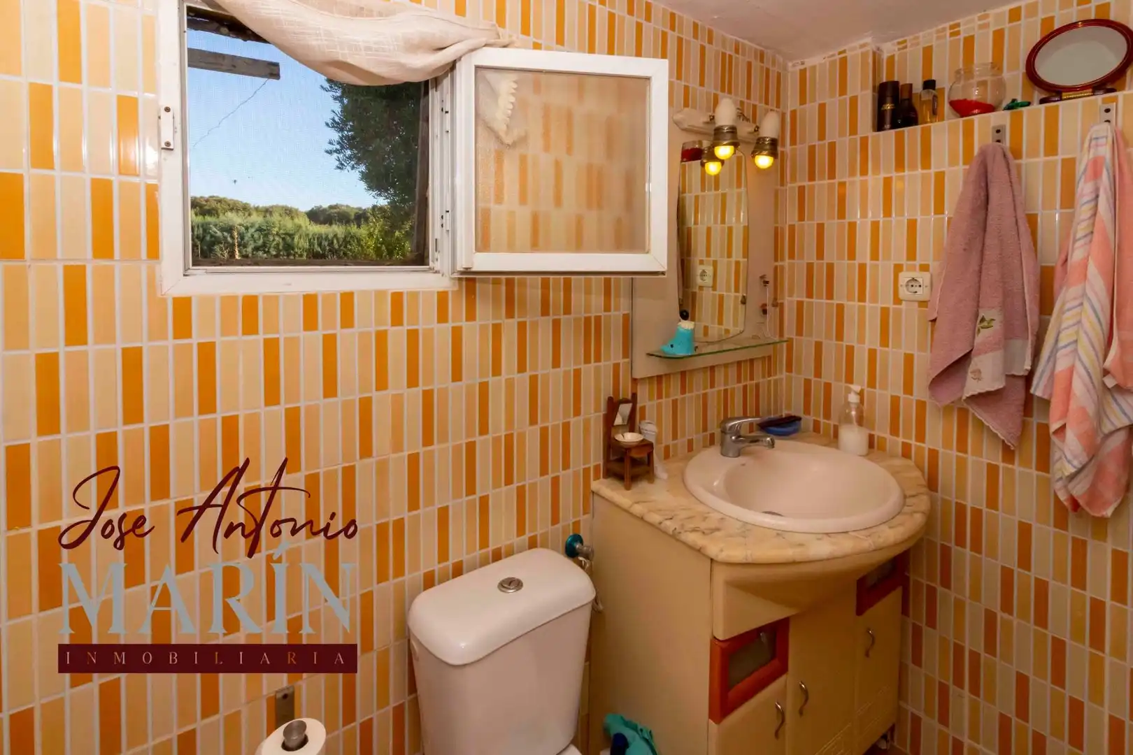 Baño de Casa o chalet en venta en Badajoz con Aire acondicionado, Jardín privado y Piscina