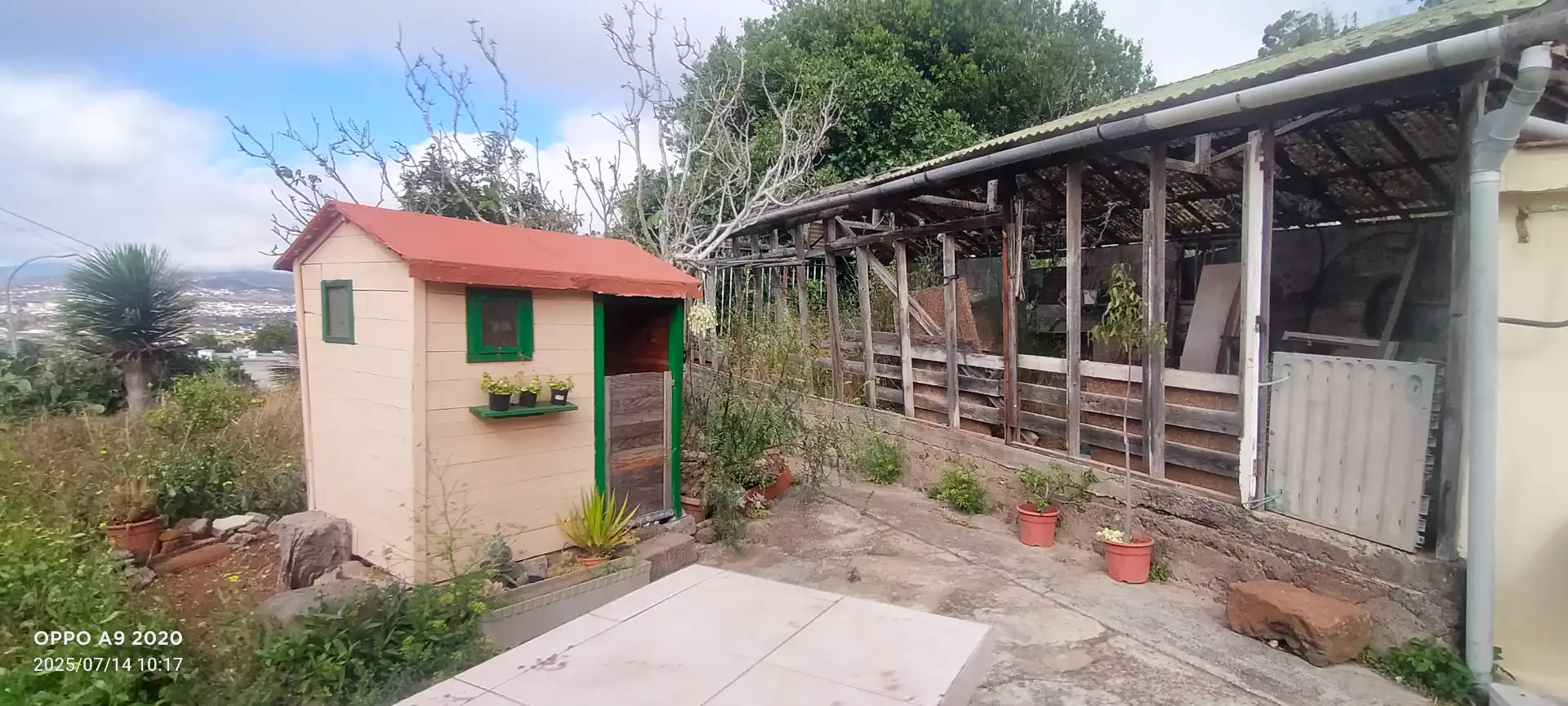 Vista exterior de Casa o chalet en venta en San Cristóbal de la Laguna con Jardín privado, Parquet y Terraza