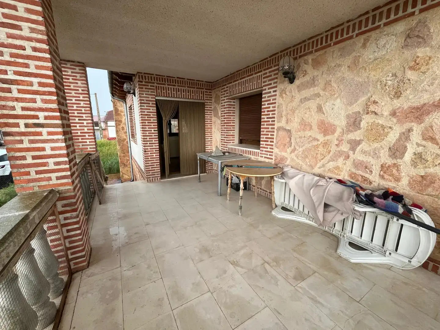 Terraza de Casa o chalet en venta en Cuéllar con Calefacción, Jardín privado y Terraza