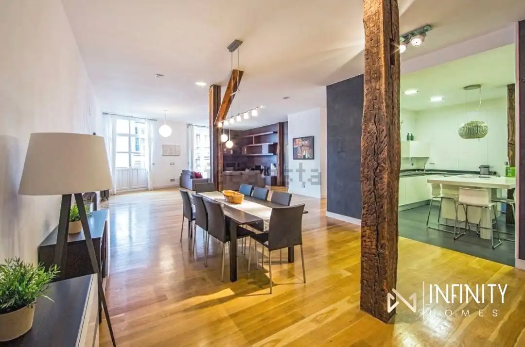 Comedor de Piso de alquiler en Bilbao  con Calefacción y Balcón