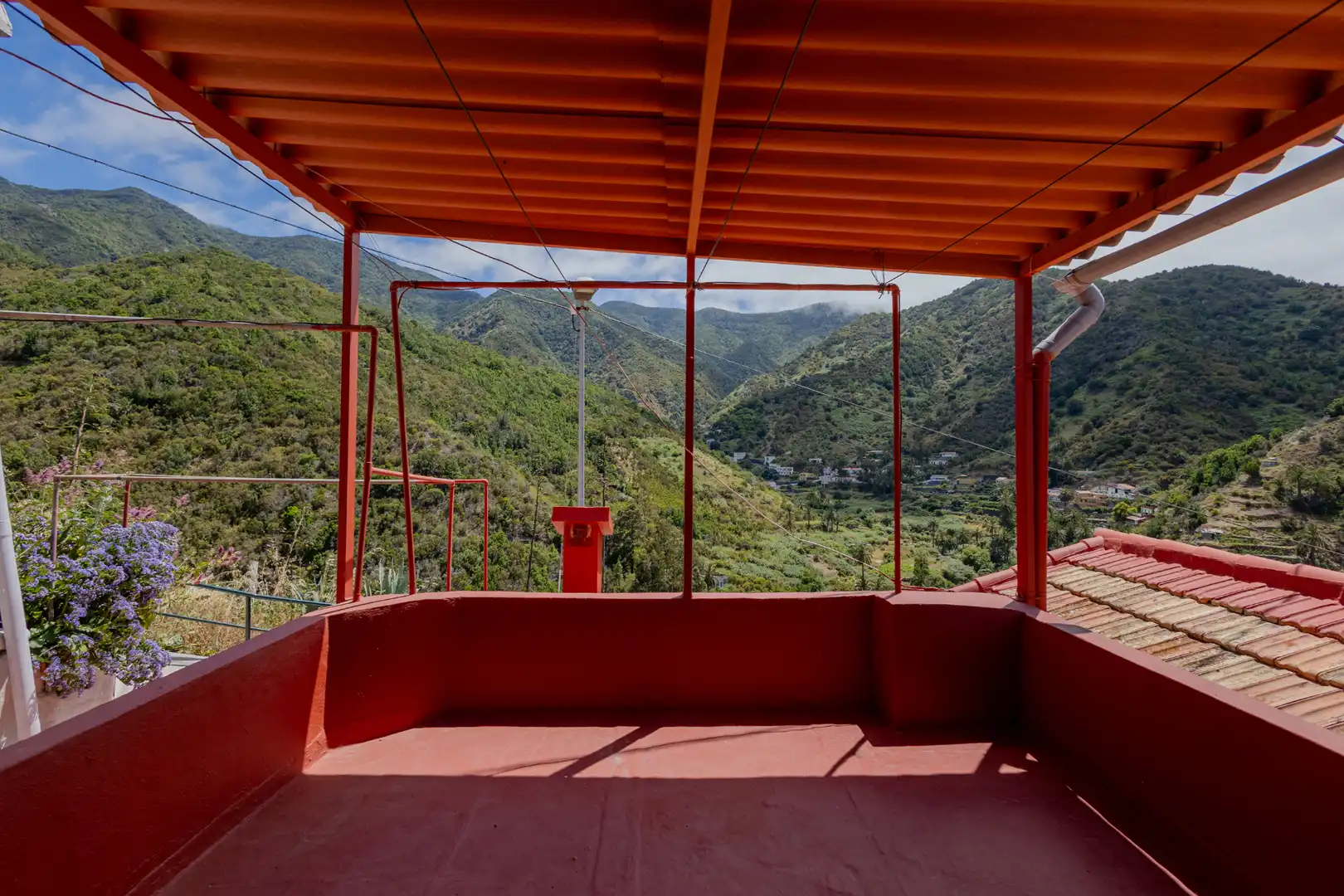 Terraza de Casa adosada en venta en Vallehermoso con Terraza, Amueblado y Horno