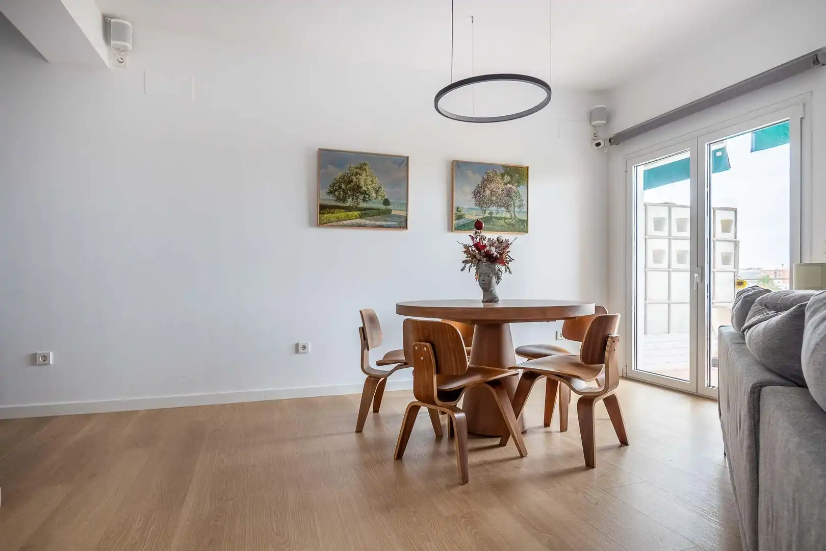 Dining room of Flat for sale in Sevilla  with Air Conditioner, Heating and Private garden