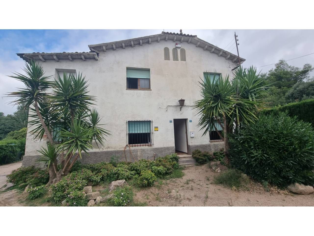 Vista exterior de Casa o xalet en venda en Granollers amb Calefacció, Jardí privat i Terrassa