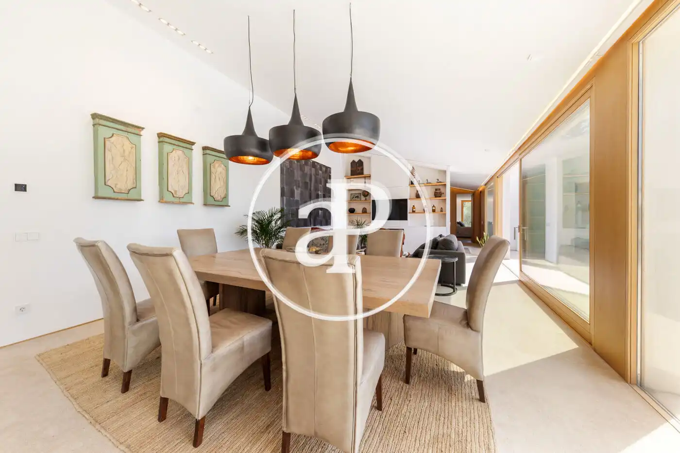 Dining room of Houses for sale in Pollença  with Air Conditioner, Heating and Private garden