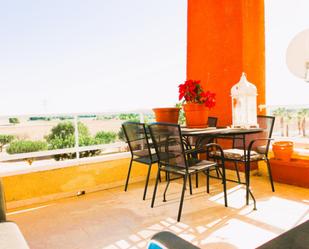 Terrace of Apartment for sale in Fuente Álamo de Murcia  with Air Conditioner, Private garden and Terrace