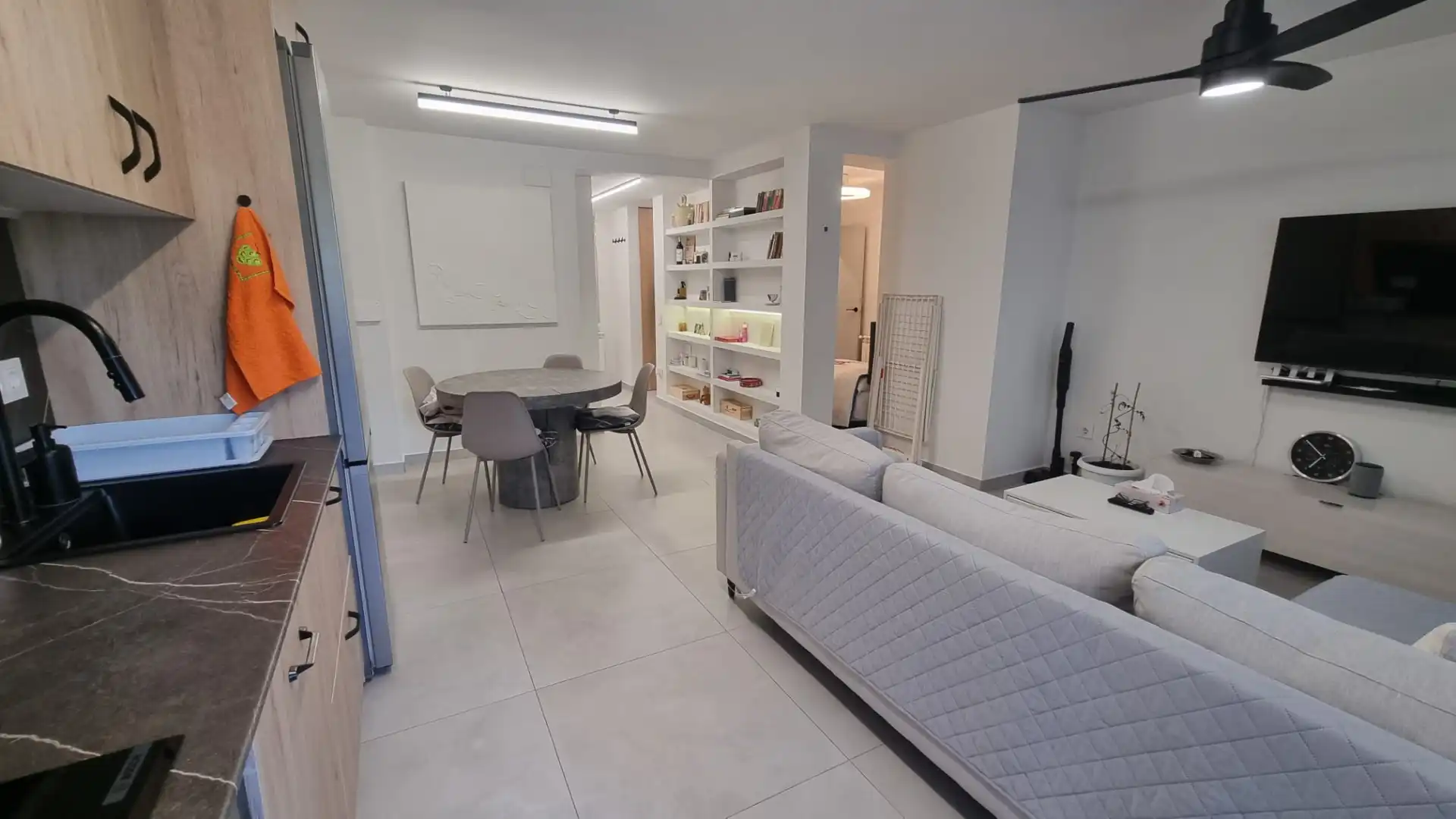 Wohnzimmer von Wohnung zum Verkauf in Collado Villalba mit Klimaanlage, Heizung und Terrasse