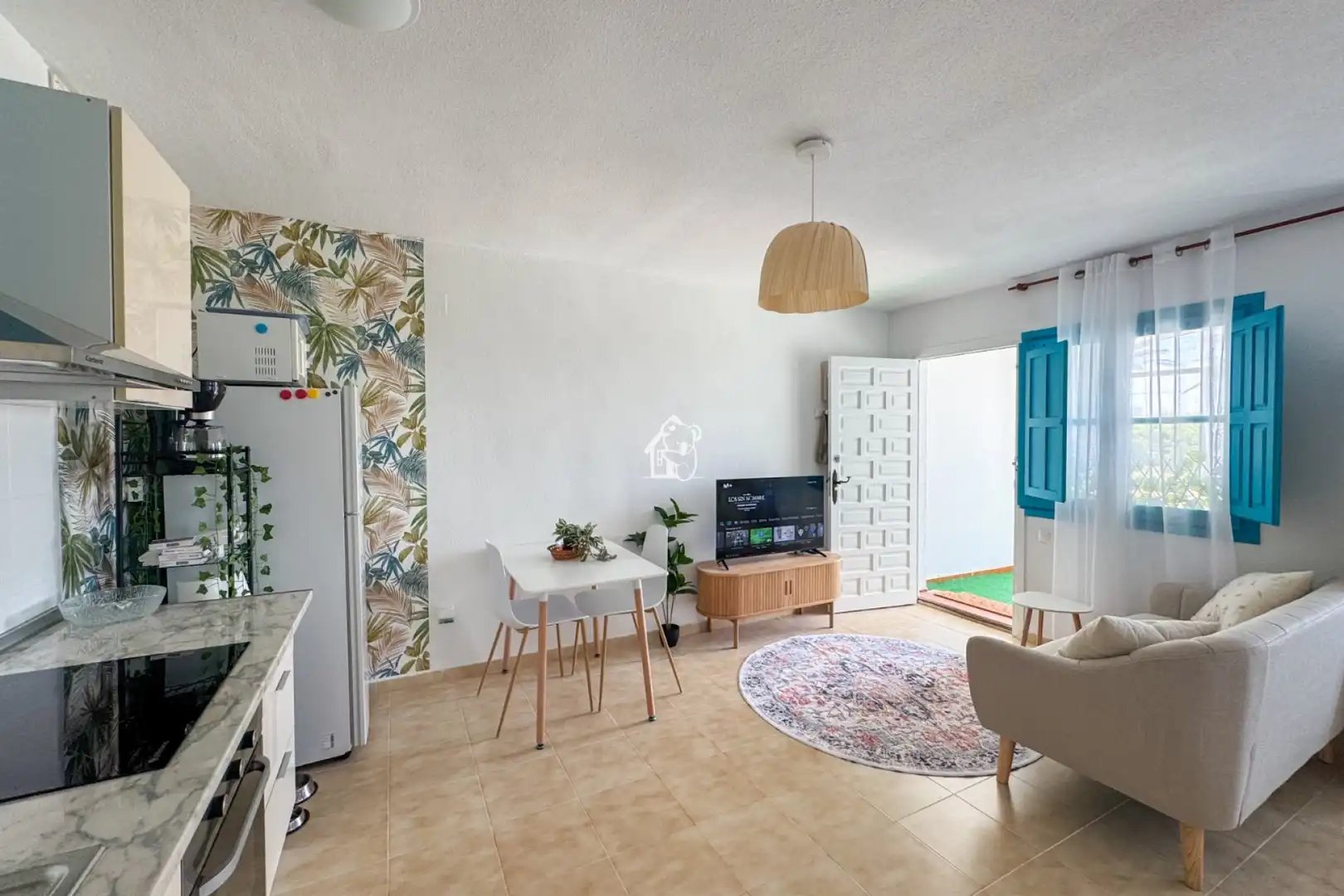 Sala de estar de Estudio de alquiler en Los Balcones - Los Altos
