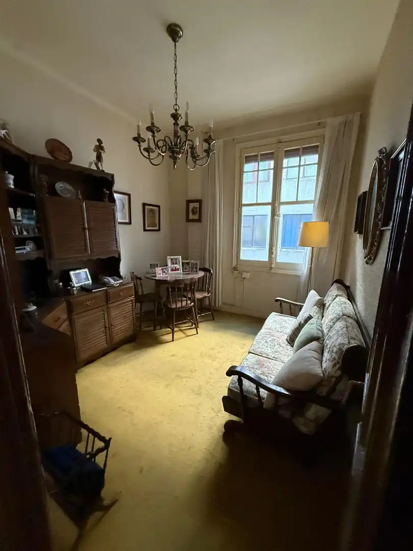 Sala de estar de Piso en venta en Bilbao  con Amueblado