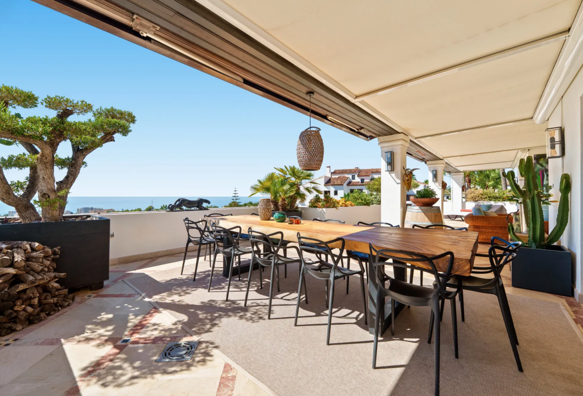 Terrace of Attic for sale in Marbella  with Air Conditioner, Terrace and Swimming Pool