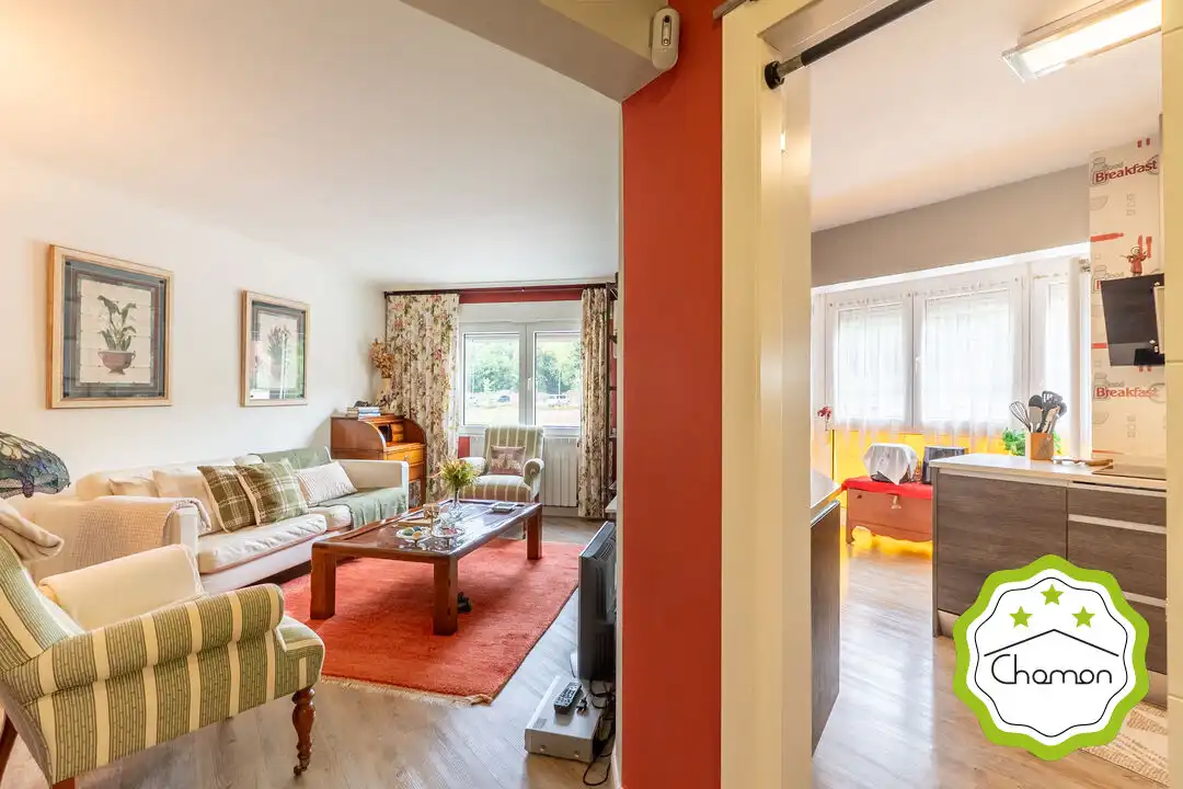 Living room of Flat for sale in Berango  with Heating and Furnished