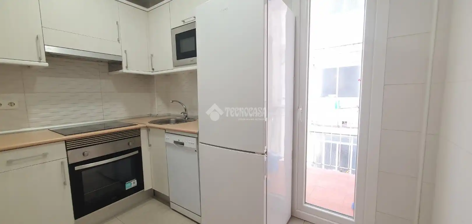 Küche von Wohnung zum Verkauf in Madrid mit Klimaanlage, Heizung und Terrasse