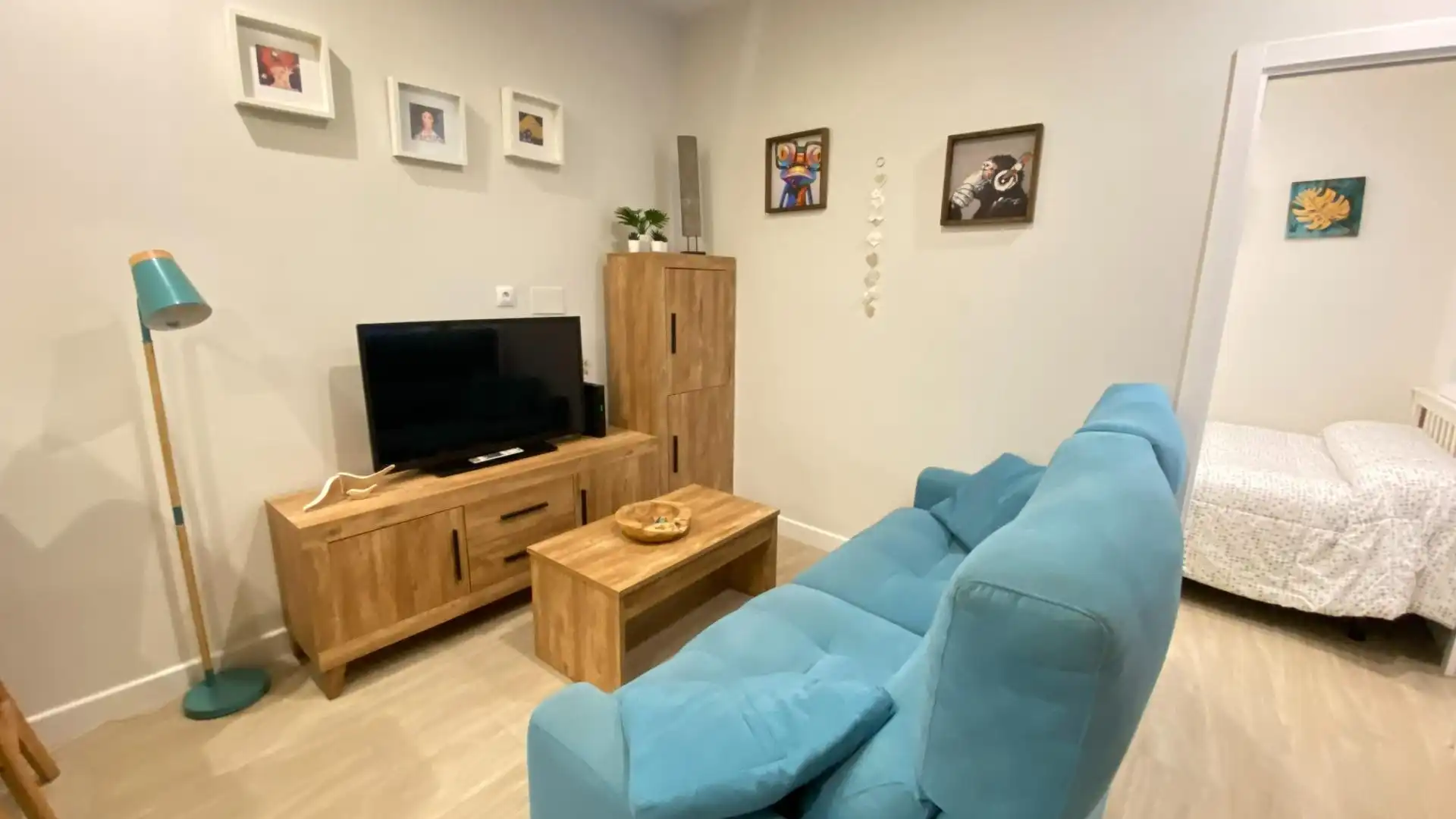 Sala de estar de Piso en venta en  Cádiz Capital con Aire acondicionado y Amueblado