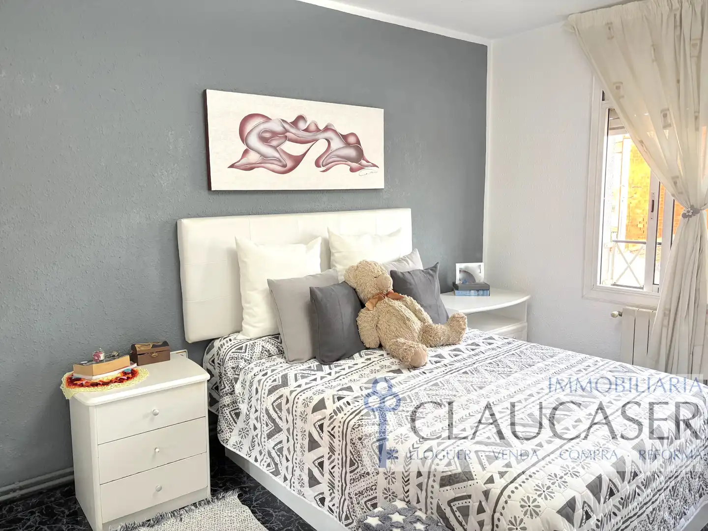 Bedroom of Flat for sale in Rubí  with Heating and Oven