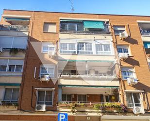 Exterior view of Planta baja for sale in  Madrid Capital  with Air Conditioner and Furnished