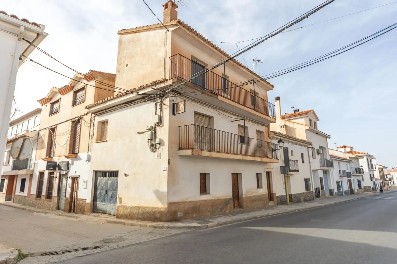 Vista exterior de Casa adosada en venda en Jérez del Marquesado