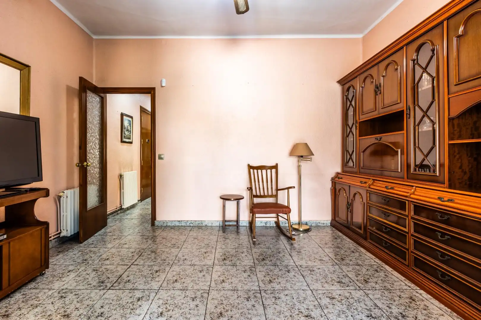 Sala d'estar de Pis en venda en Sabadell amb Calefacció, Terrassa i Alarma