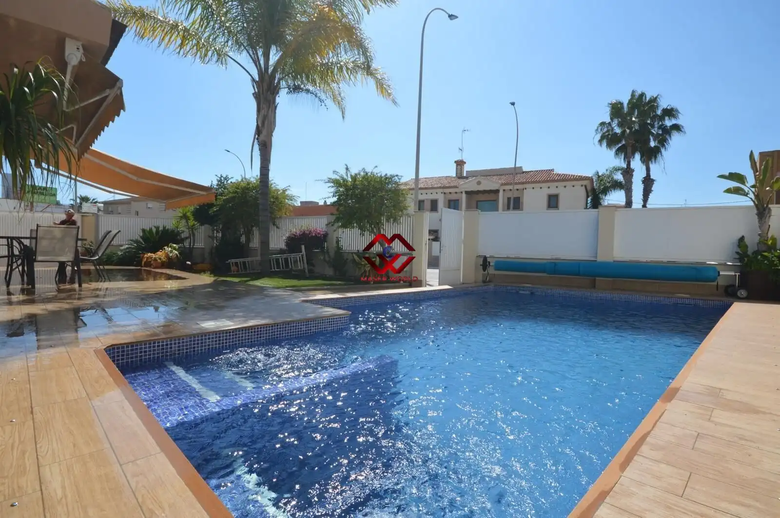 Piscina de Casa o xalet en venda en San Javier amb Aire condicionat, Calefacció i Jardí privat