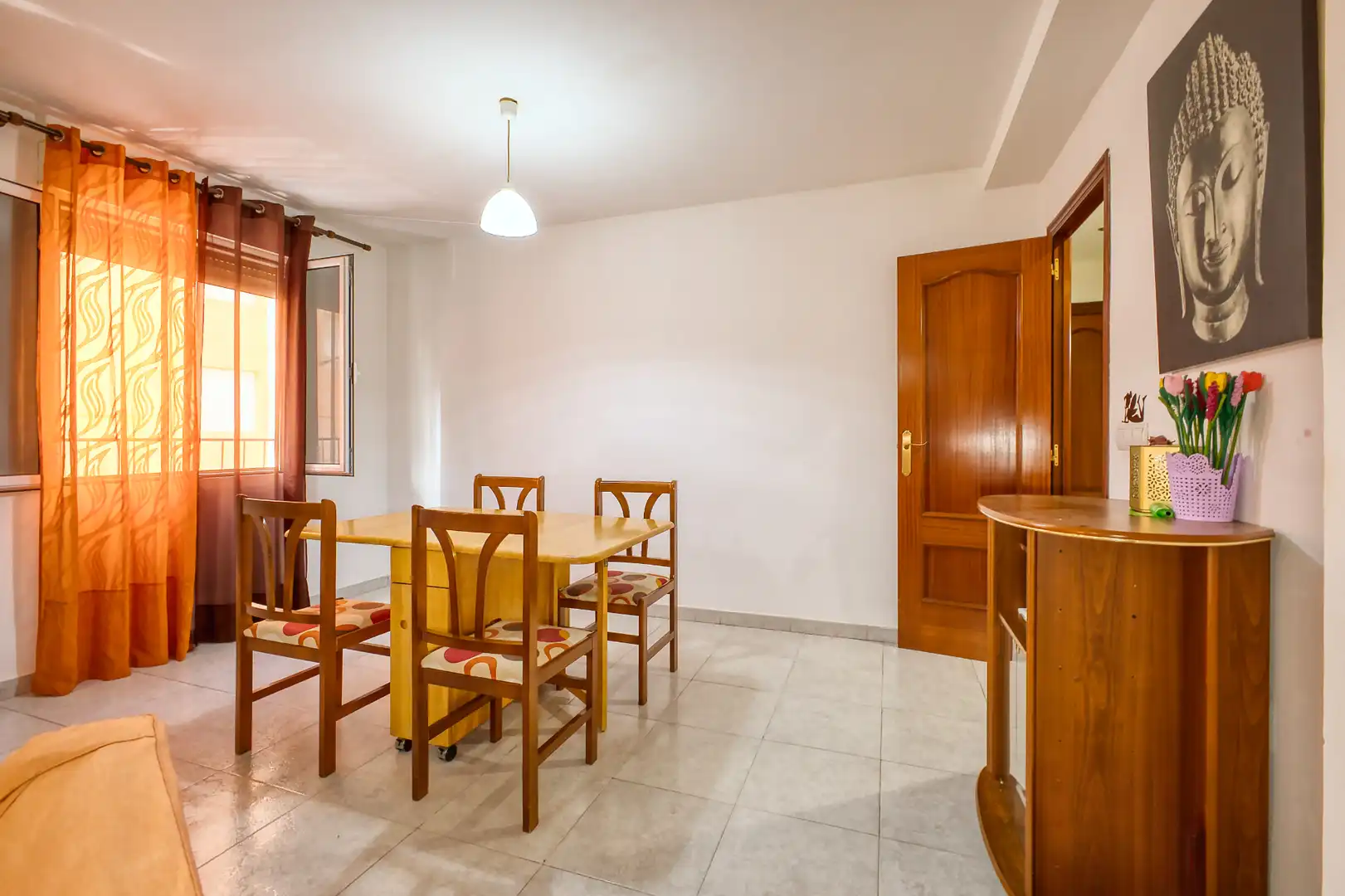 Dining room of Flat for sale in Jijona / Xixona  with Storage room, Furnished and Oven