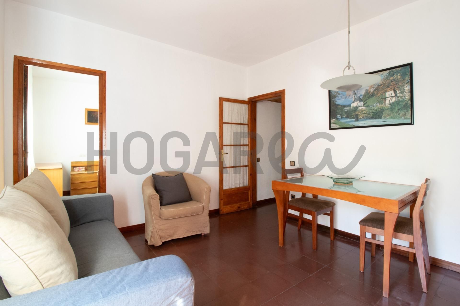 Living room of Flat for sale in  Barcelona Capital  with Terrace and Balcony