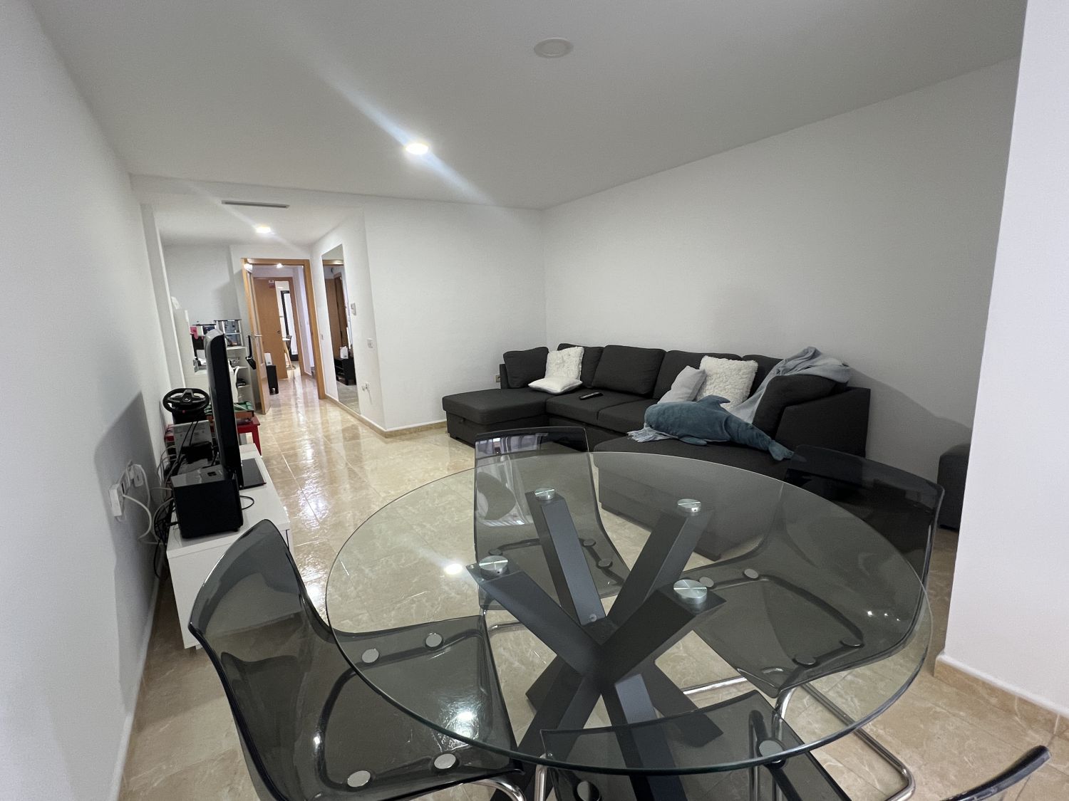 Sala d'estar de Dúplex en venda en Castellón de la Plana / Castelló de la Plana amb Aire condicionat i Terrassa