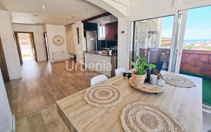 Dining room of Flat for sale in Mataró  with Heating and Terrace