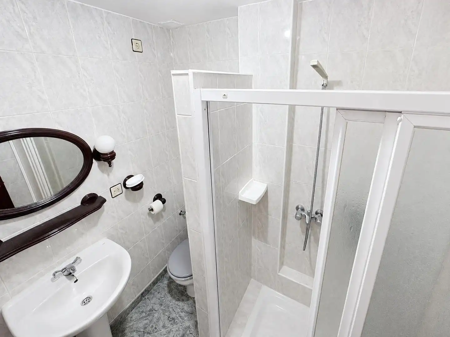 Baño de Casa o chalet en venta en Madroñera con Aire acondicionado, Calefacción y Terraza