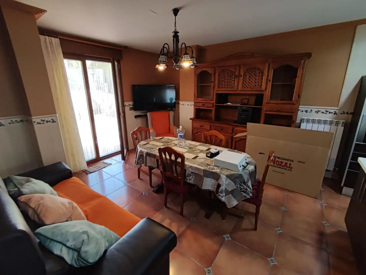 Sala de estar de Casa o chalet en venta en Villalobón con Calefacción, Jardín privado y Terraza