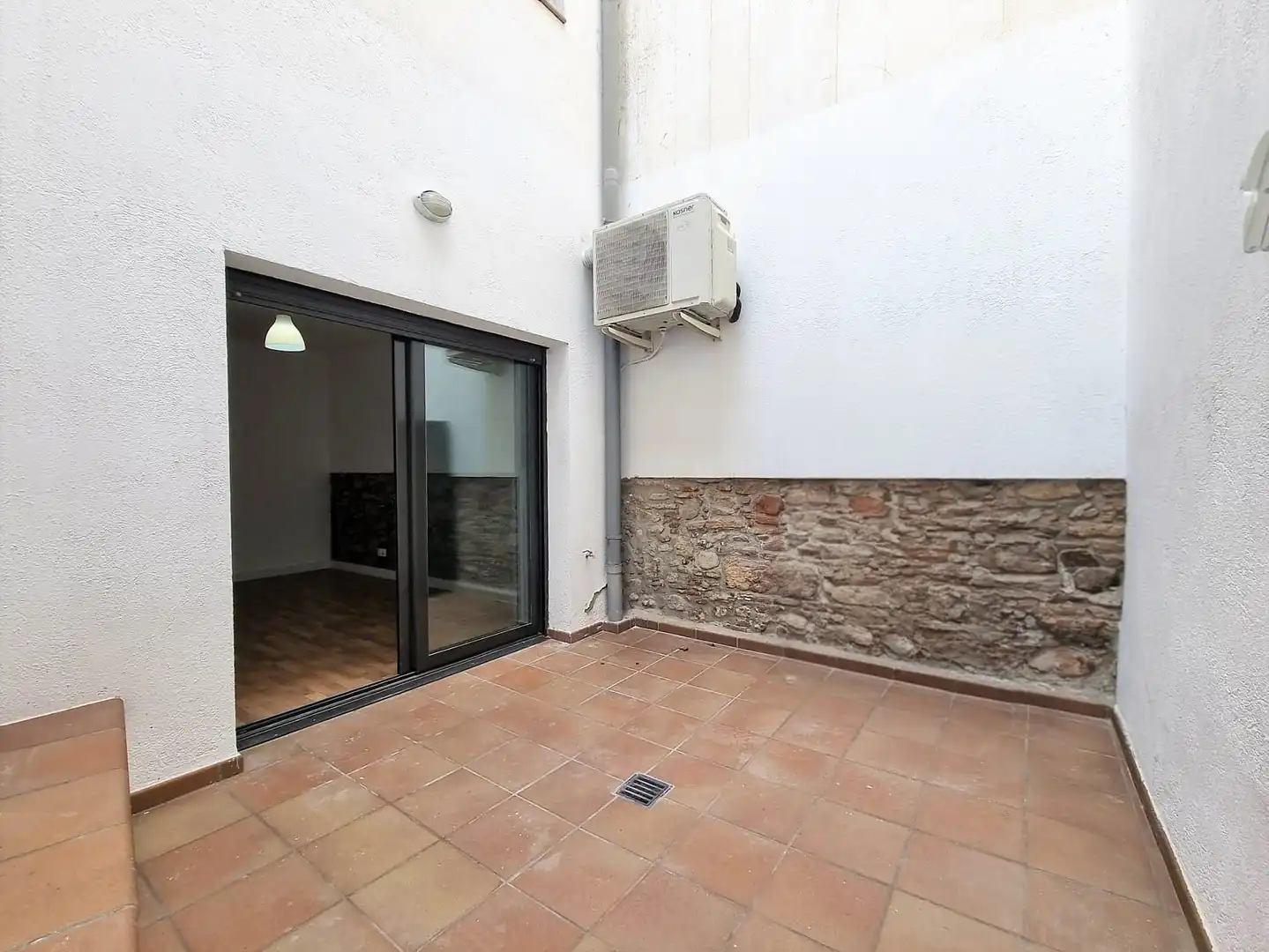 Terrace of Flat for sale in Caldes de Montbui  with Air Conditioner, Heating and Parquet flooring