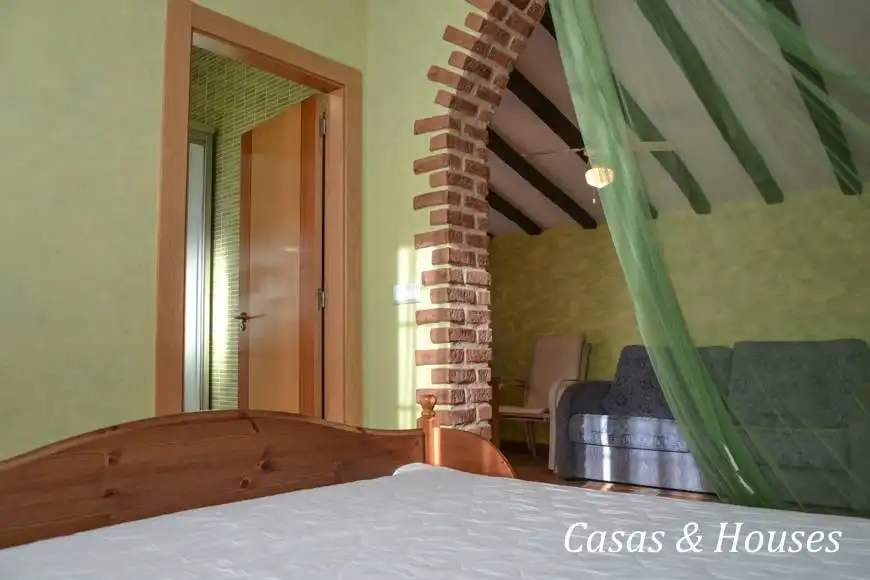 Dormitori de Casa o xalet en venda en La Manga del Mar Menor amb Jardí privat, Terrassa i Moblat
