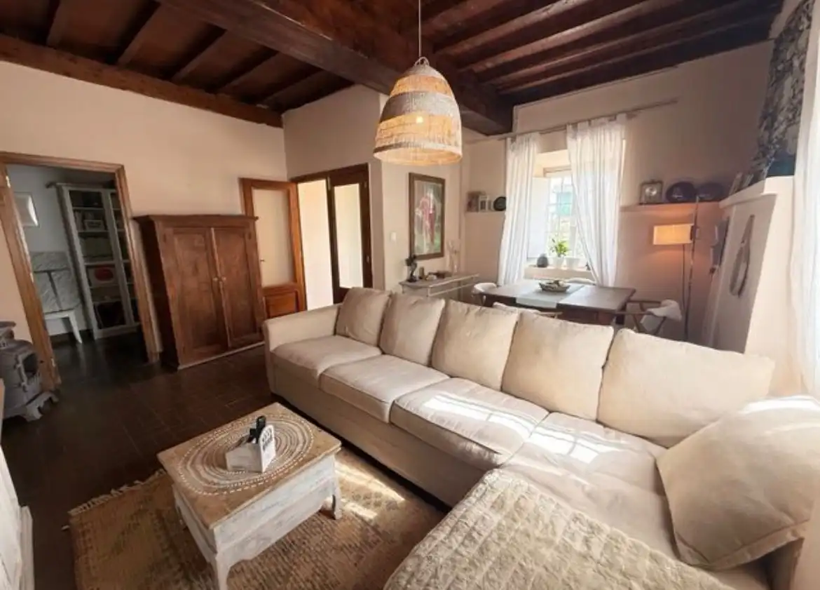 Living room of Detached homes for sale in Bergondo  with Private garden and Furnished