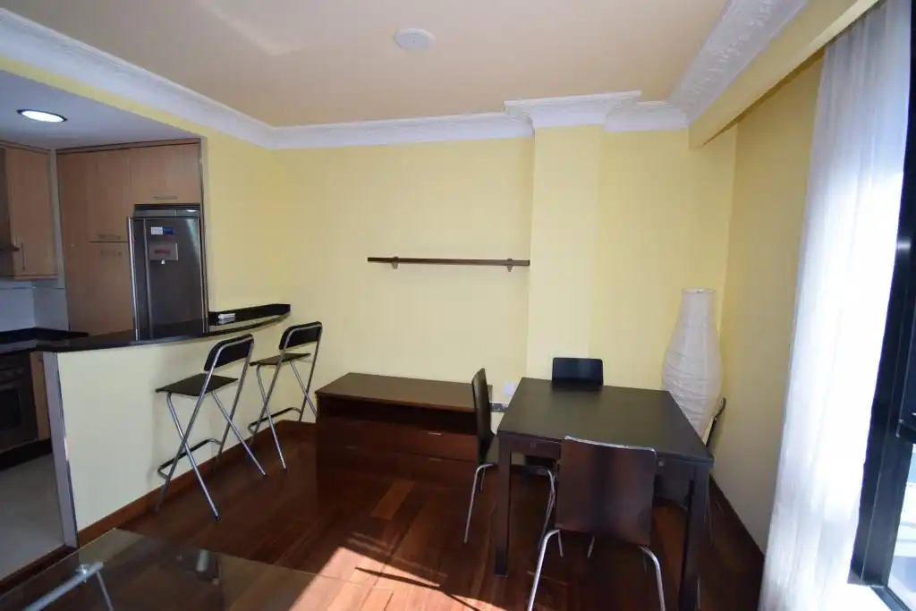 Comedor de Apartamento en venta en A Coruña Capital  con Calefacción, Trastero y Amueblado