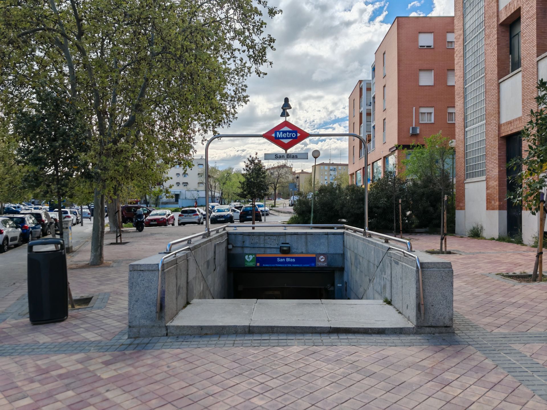 Vista exterior de Pis en venda en  Madrid Capital amb Terrassa, Balcó i Alarma
