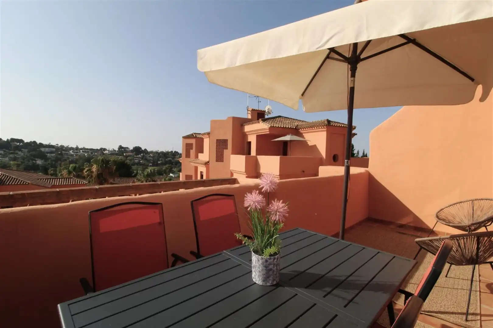 Terrassa de Apartament en venda en Estepona amb Aire condicionat